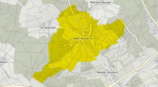Immobilienpreisekarte Ober Kostenz